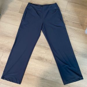 North Face Flash Dry Pants Womens Large Black Stretch Pull On Straight Leg